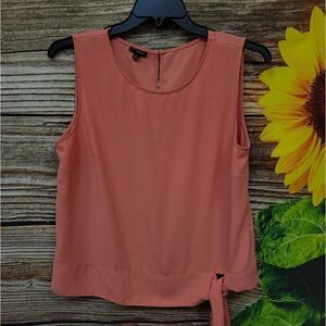Talbots Sleeveless top pullover Size 14 salmon Pre-owned